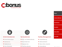 Tablet Screenshot of ciborius-gruppe.de